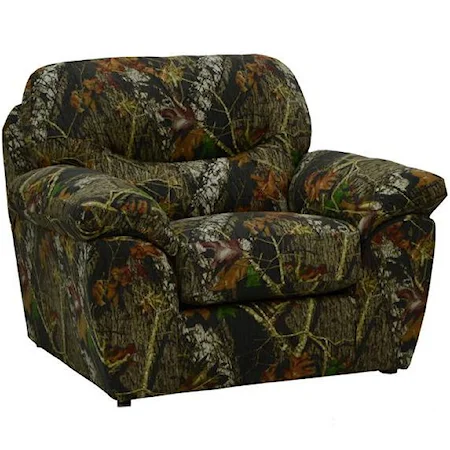 Casual Chair with Pillow Top Arms